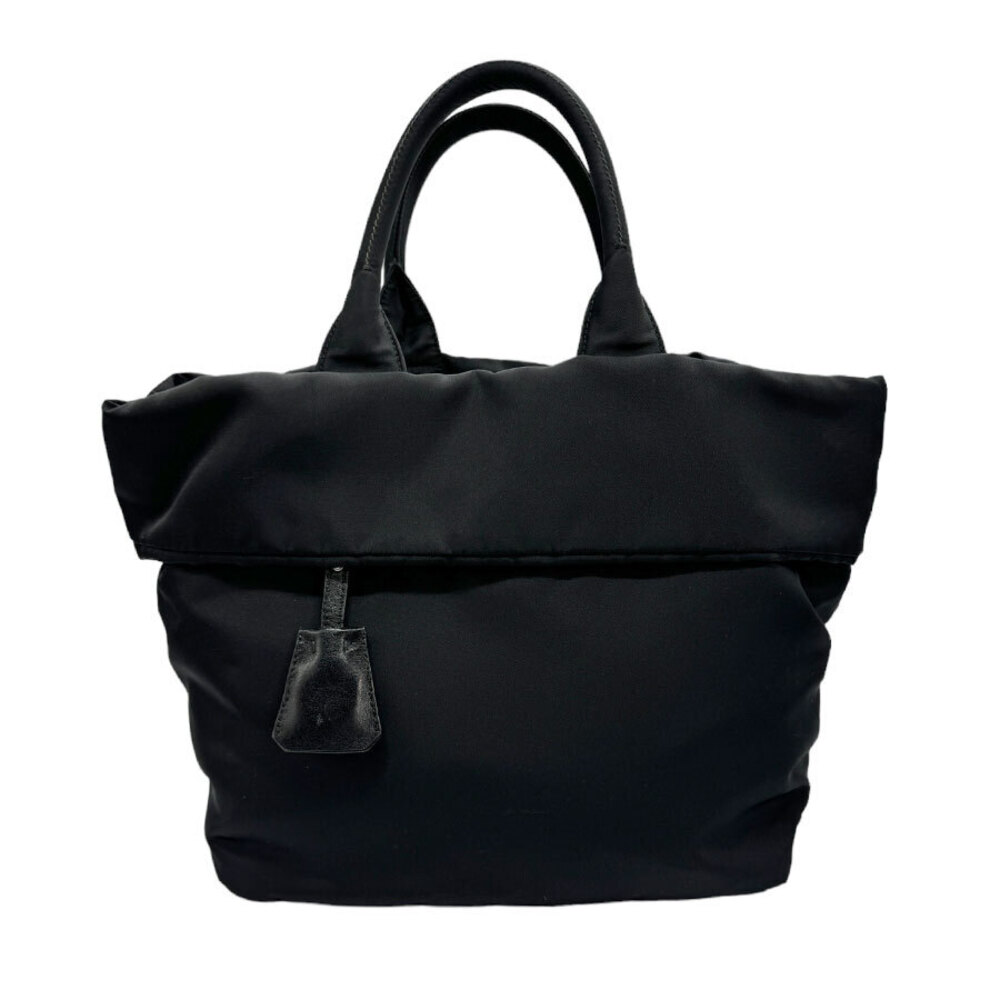 Prada reversible Shoulder tote Tessuto black nylon bag - Picture 2 of 4